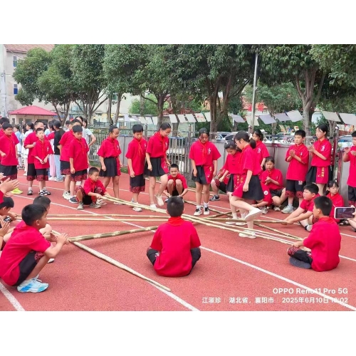 板桥小学阳光大课间活力满校园
