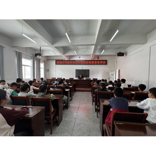 筑牢防欺凌防线，守护少年向阳成长  ——板桥小学开展校园欺凌