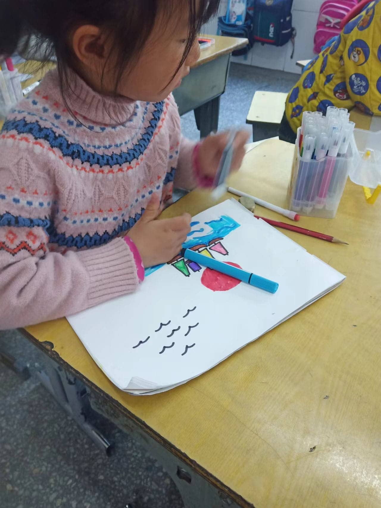 一年级绘画特色班(图5)