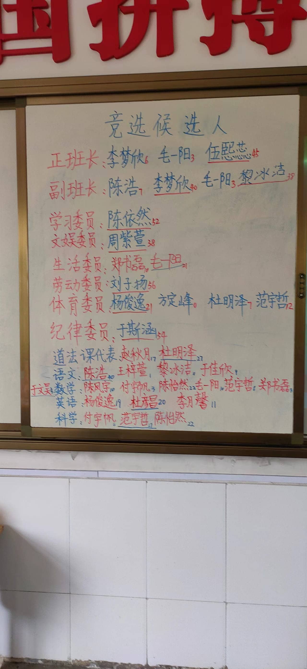 五年级（1）班班干部竞选方案(图3)