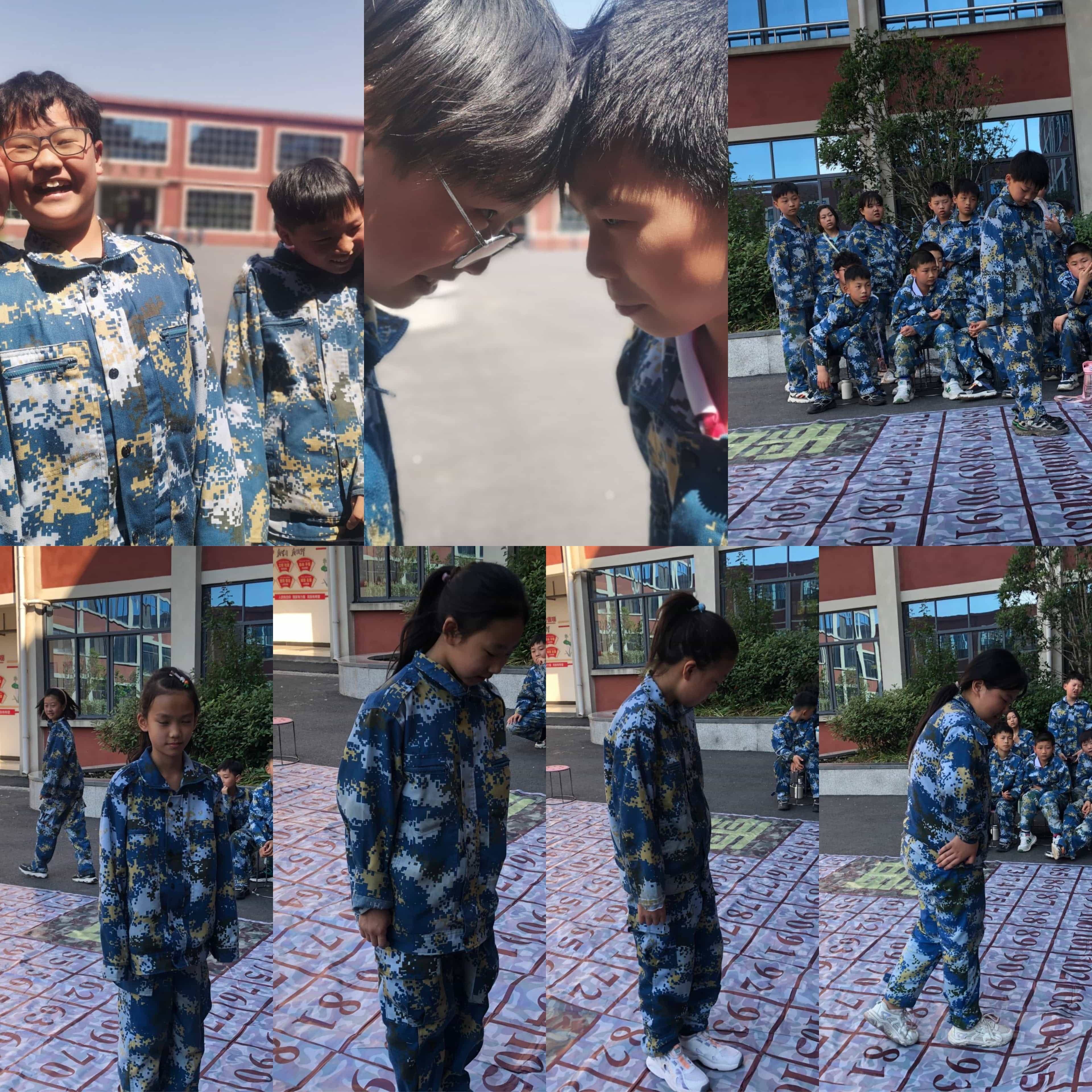 学军人风采  强自身素质------板桥小学五（3）班社会实践活动(图4)